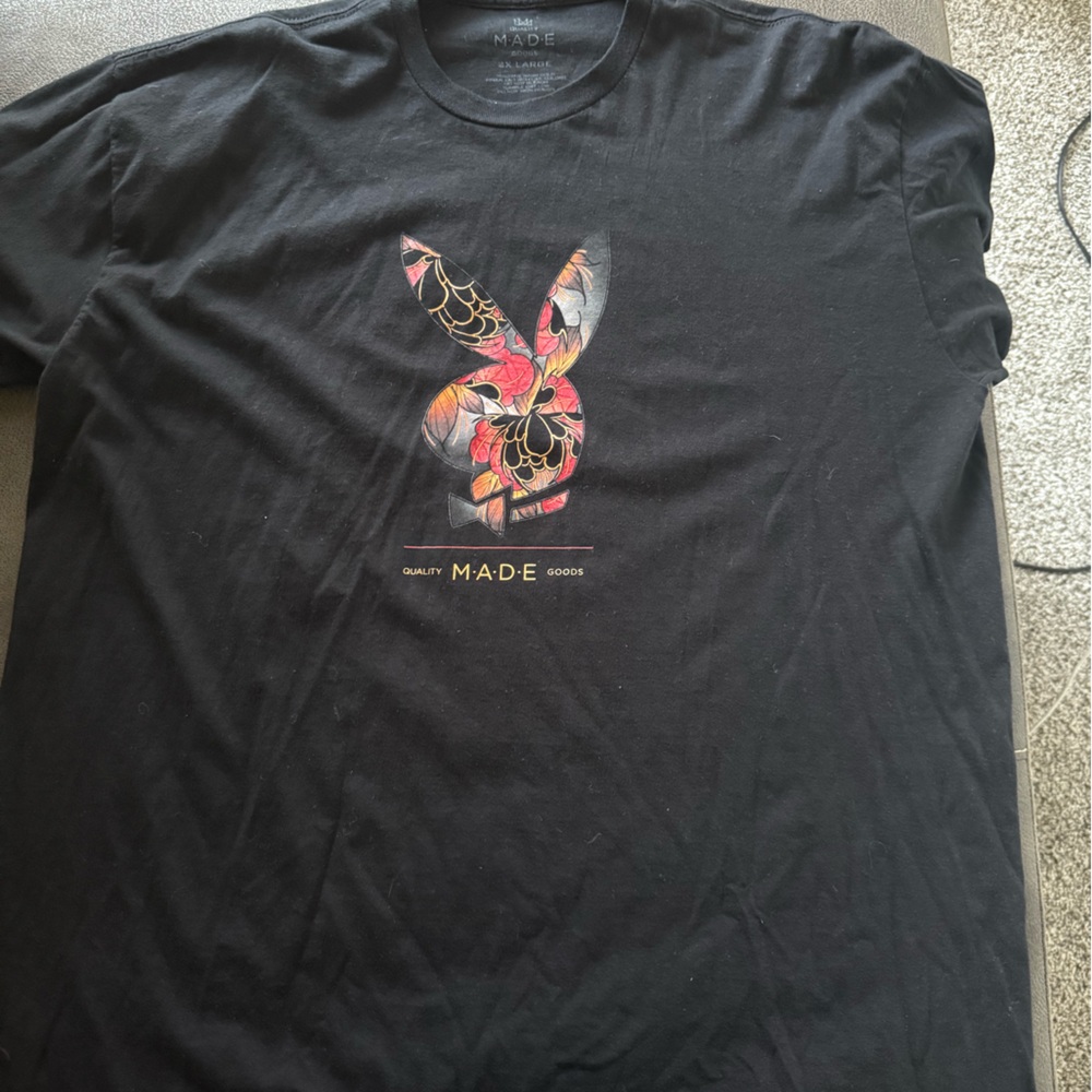 Black Graphic Men's Shirt